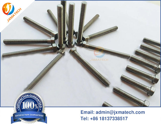 Machined Heavy Tungsten Alloy Screws 16.3-18.5 G/Cc